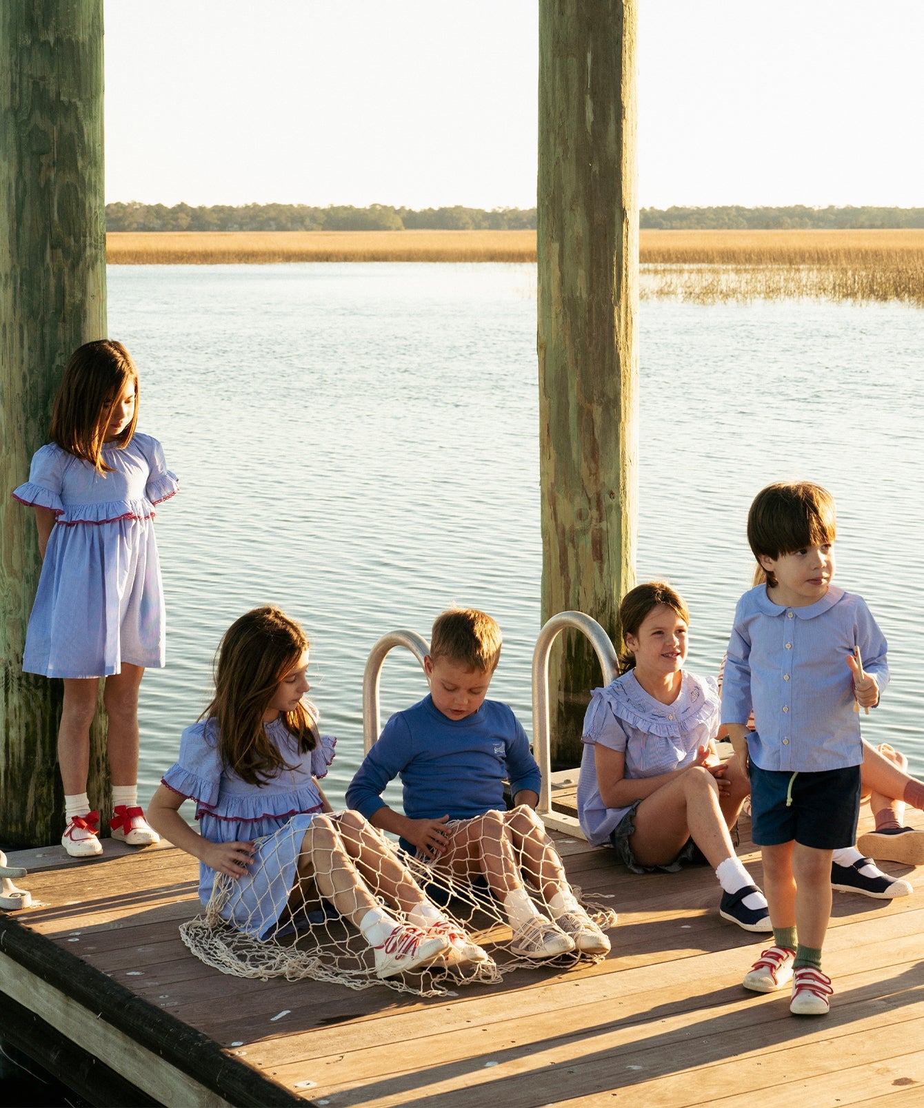 Boys | Jefferson Baby Shirt | Blue