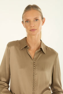 Joanne Blouse | Taupe