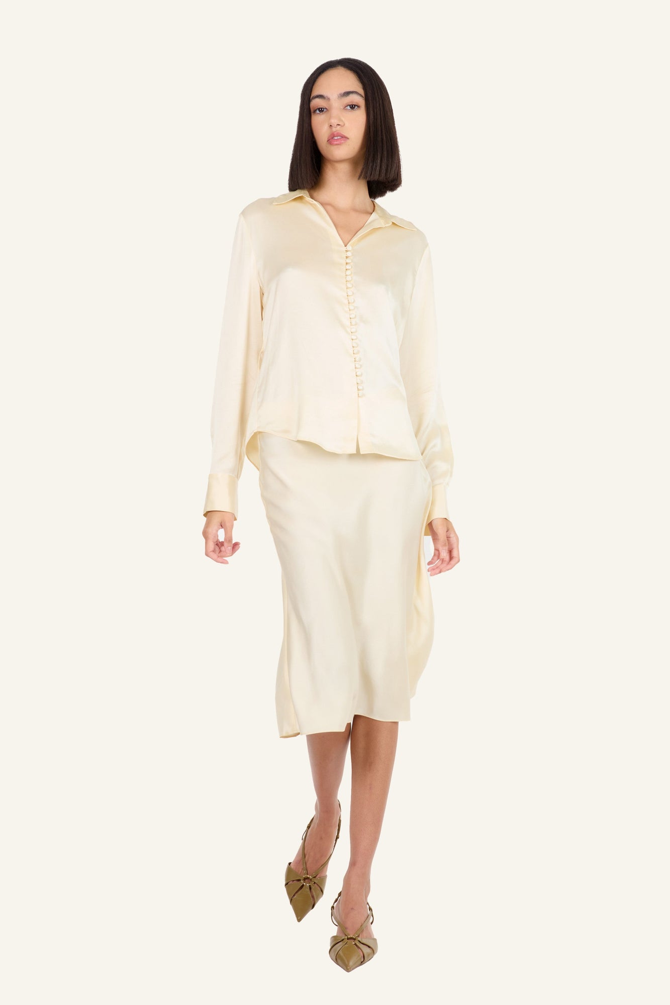 Joanne Blouse | Vintage Creme