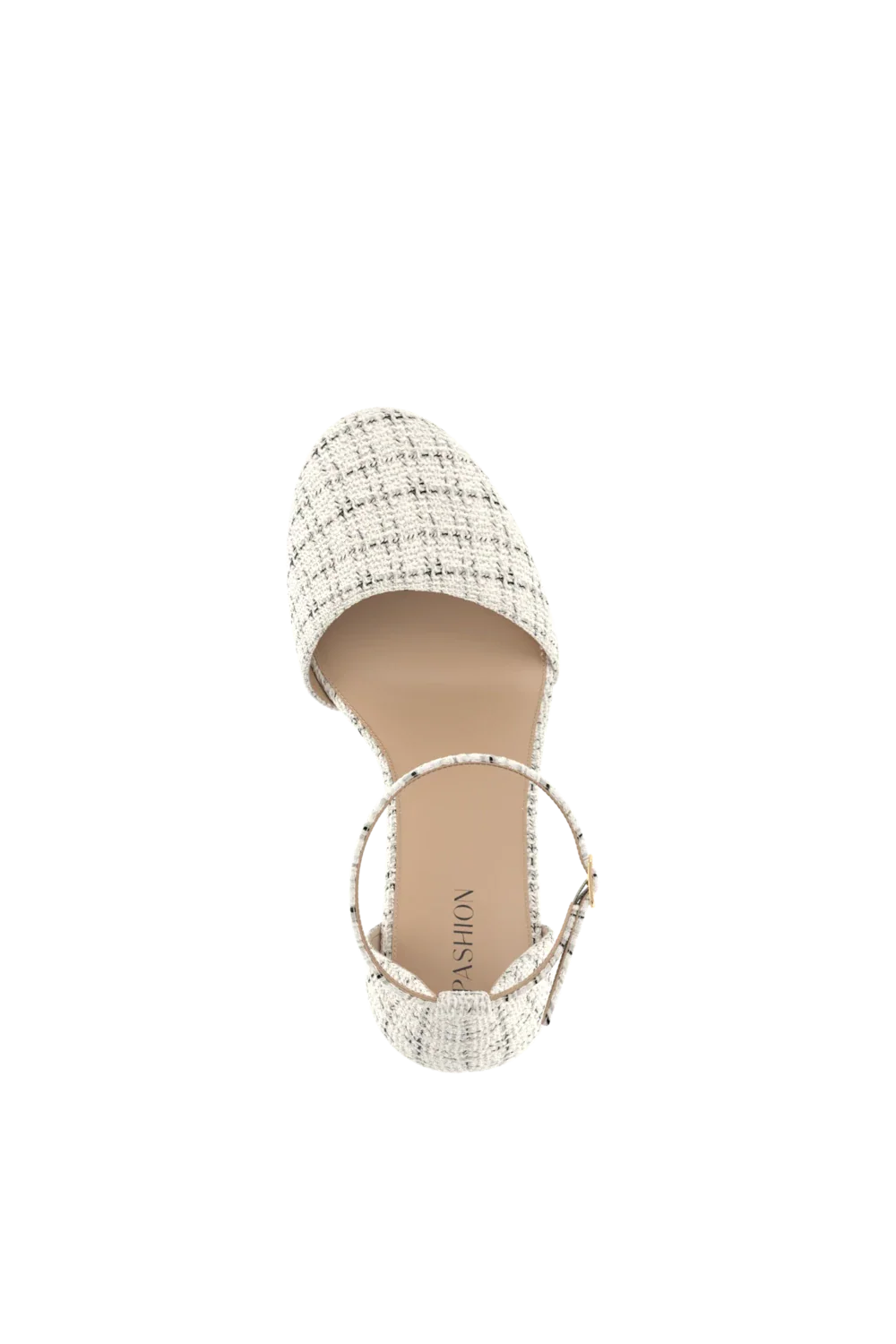 The Jocelyn Flat | Bone Tweed