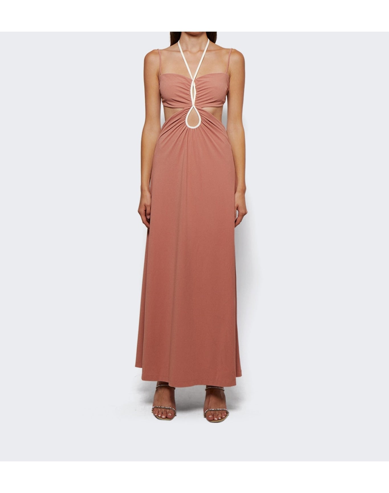 Johanna Ortiz | Women | Bambuco Viejo Midi Dress | Pale Rose