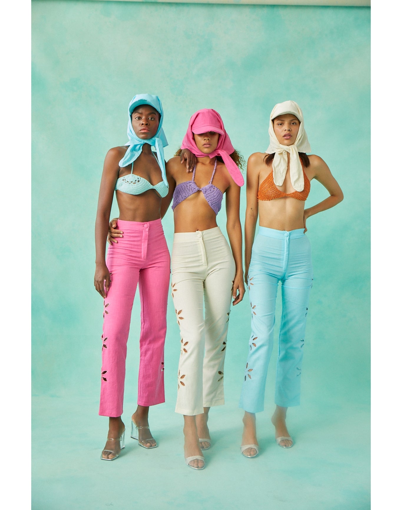Jorgelina Linen Pant | Pink