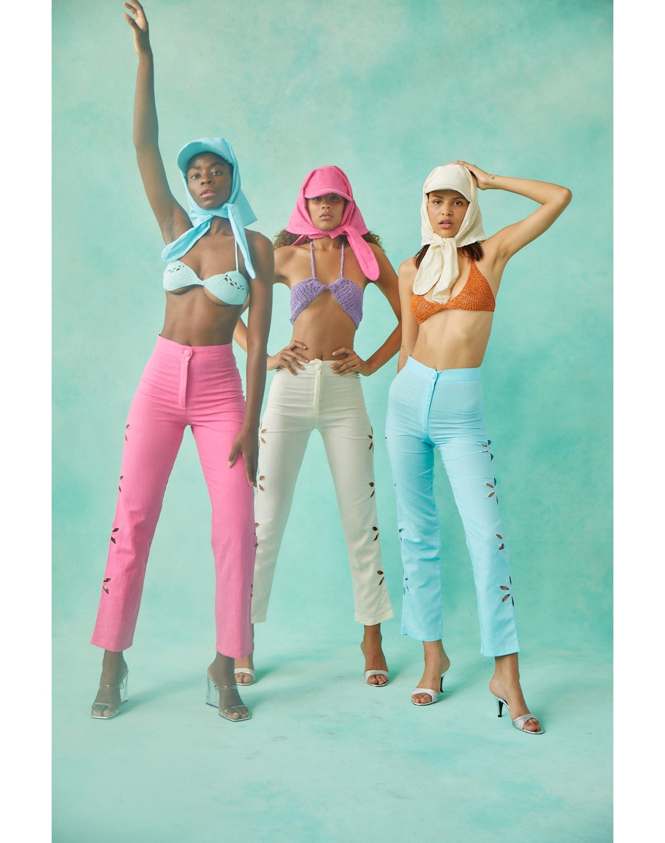 Jorgelina Linen Pant | Pink