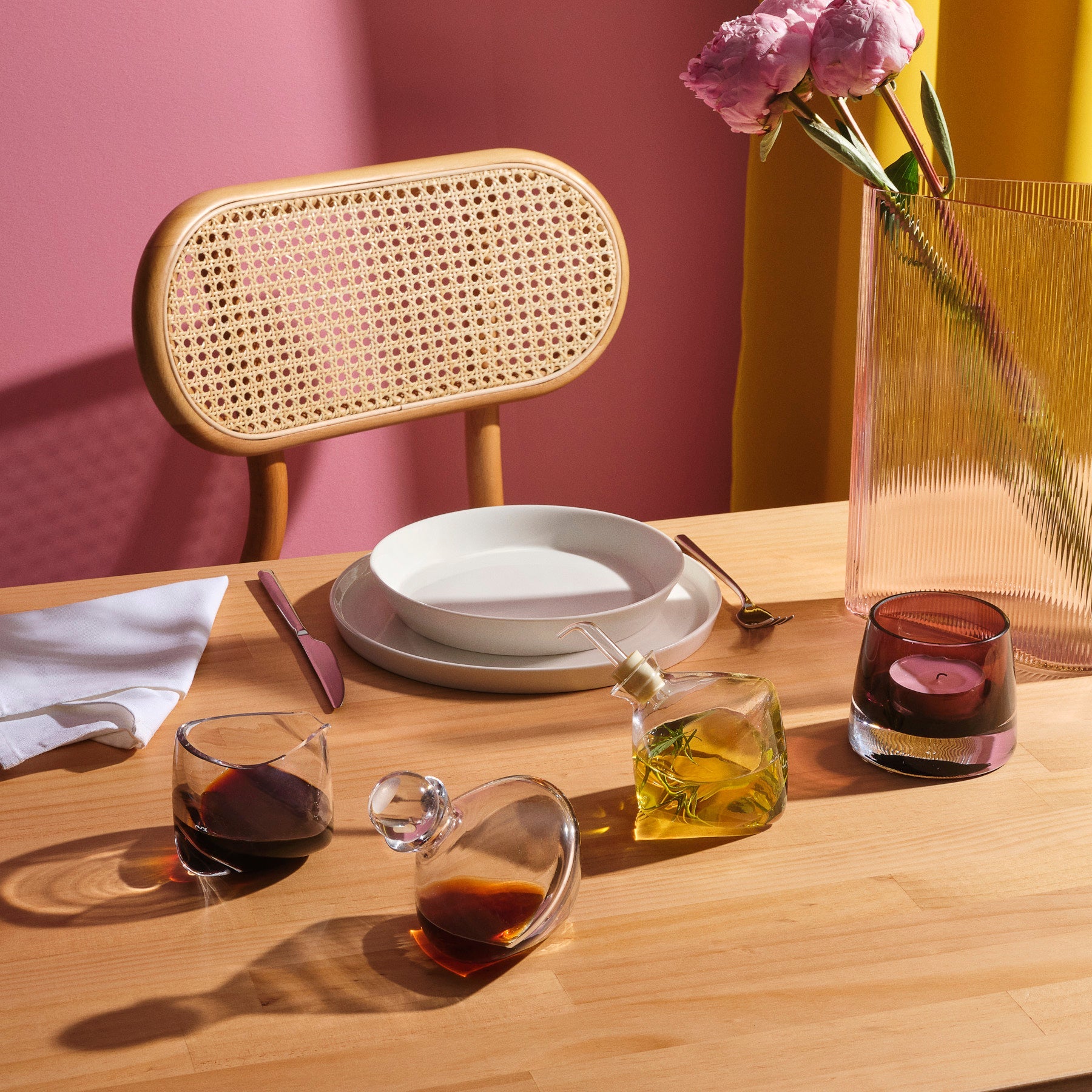 Olea Oil And Vinegar Bottle Pipet | Clear Crystal