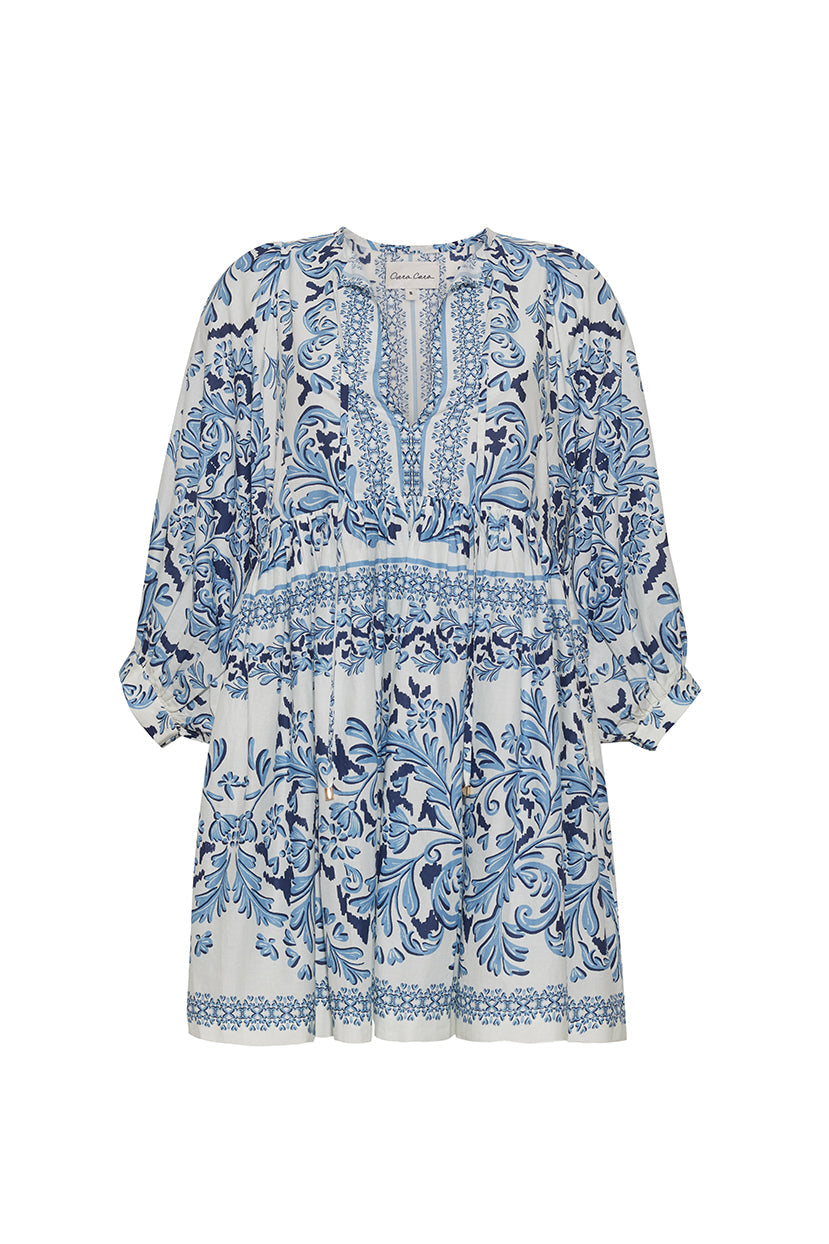 Jude Mini Cover-Up Dress | Saltaire Light Blue