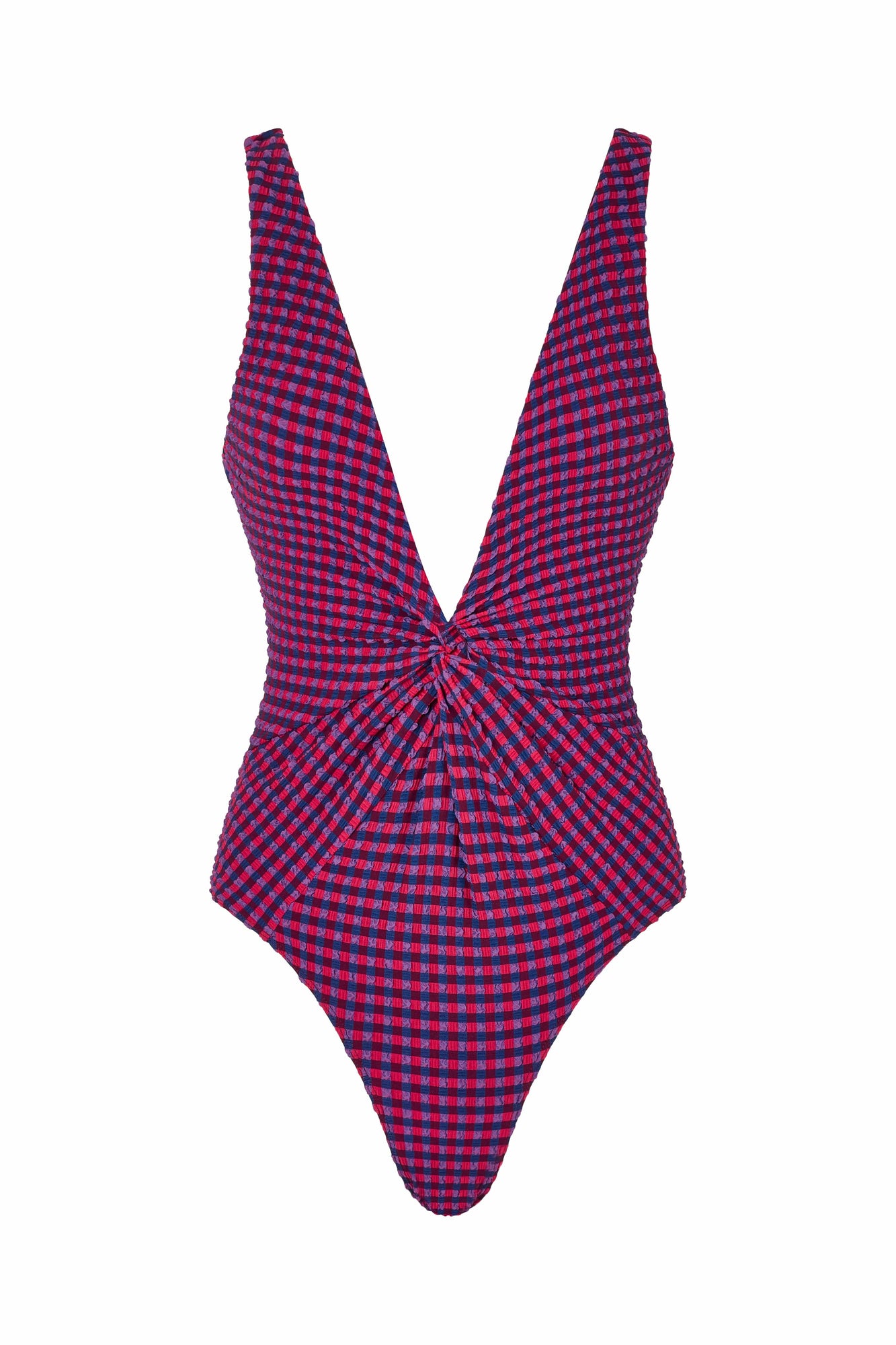Olivia One Piece | Fig Plaid