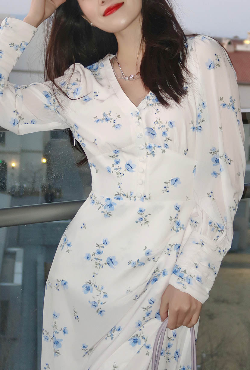 Juliette Dress | Blue Willow
