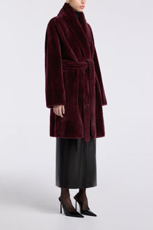 Juno | Luxurious Robe Coat | Dahlia