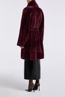 Juno | Luxurious Robe Coat | Dahlia