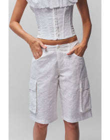 Justina Short | White