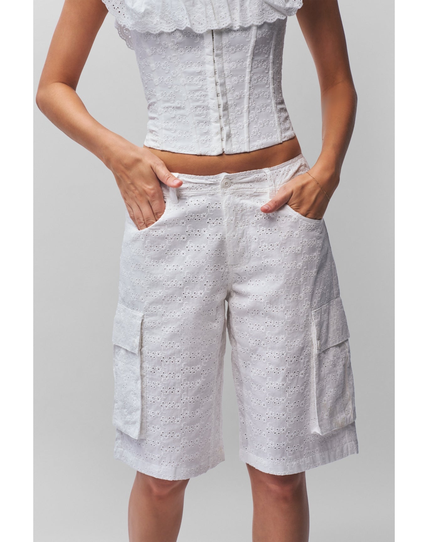 Justina Short | White