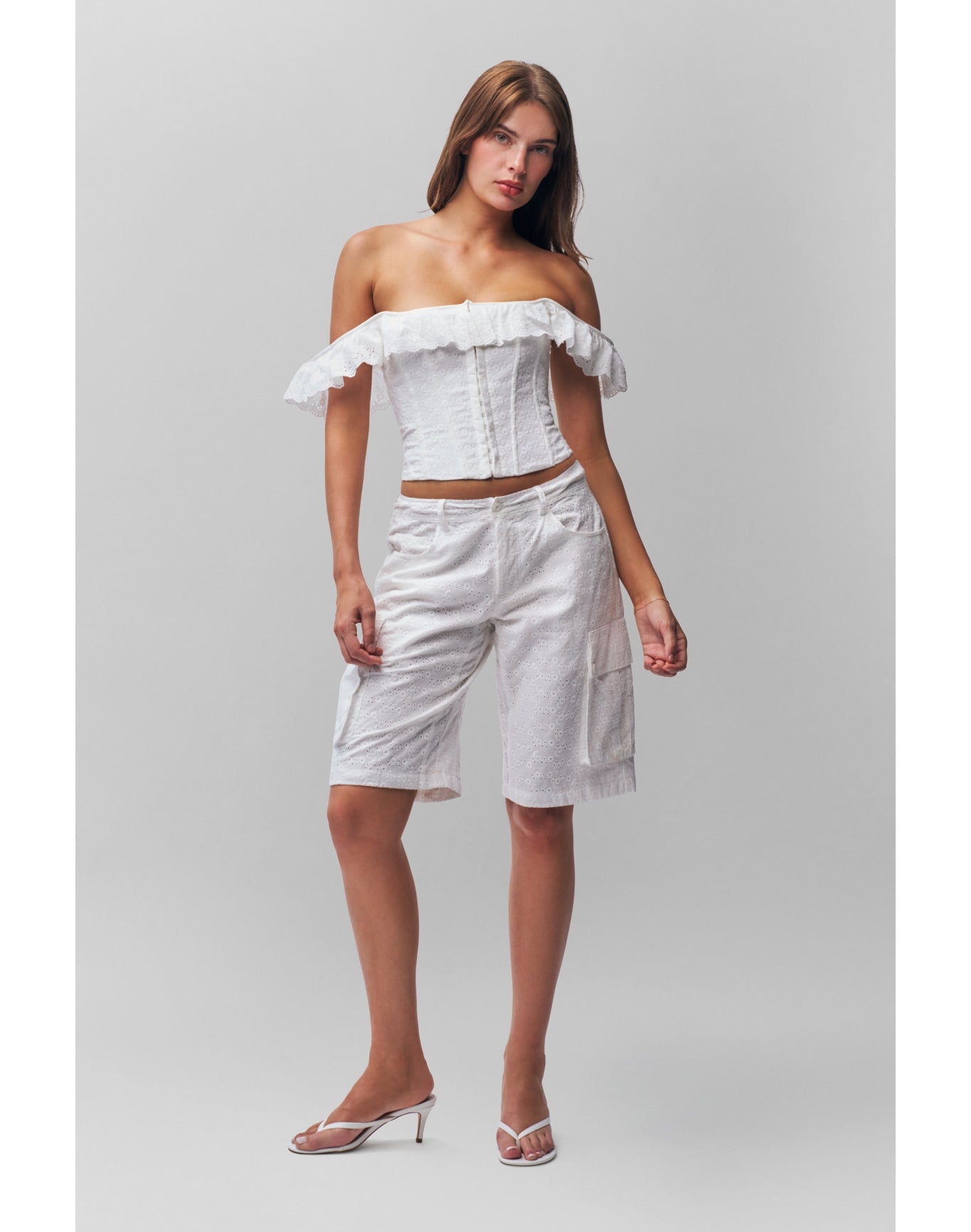 Justina Short | White