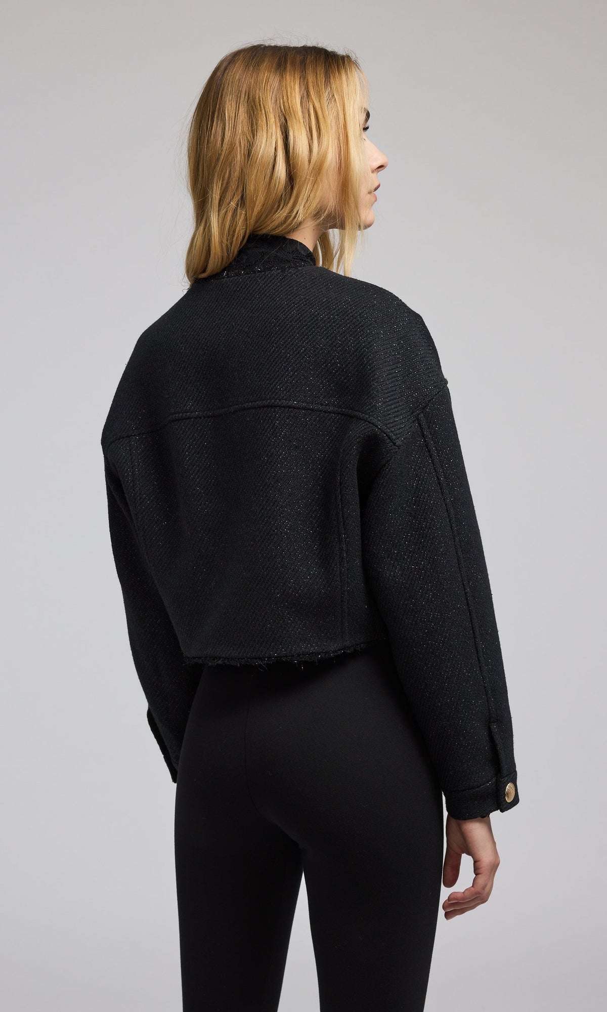 Emille Tweed Jacket | Black