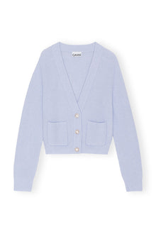 Soft Wool Cardigan | Brunnera Blue