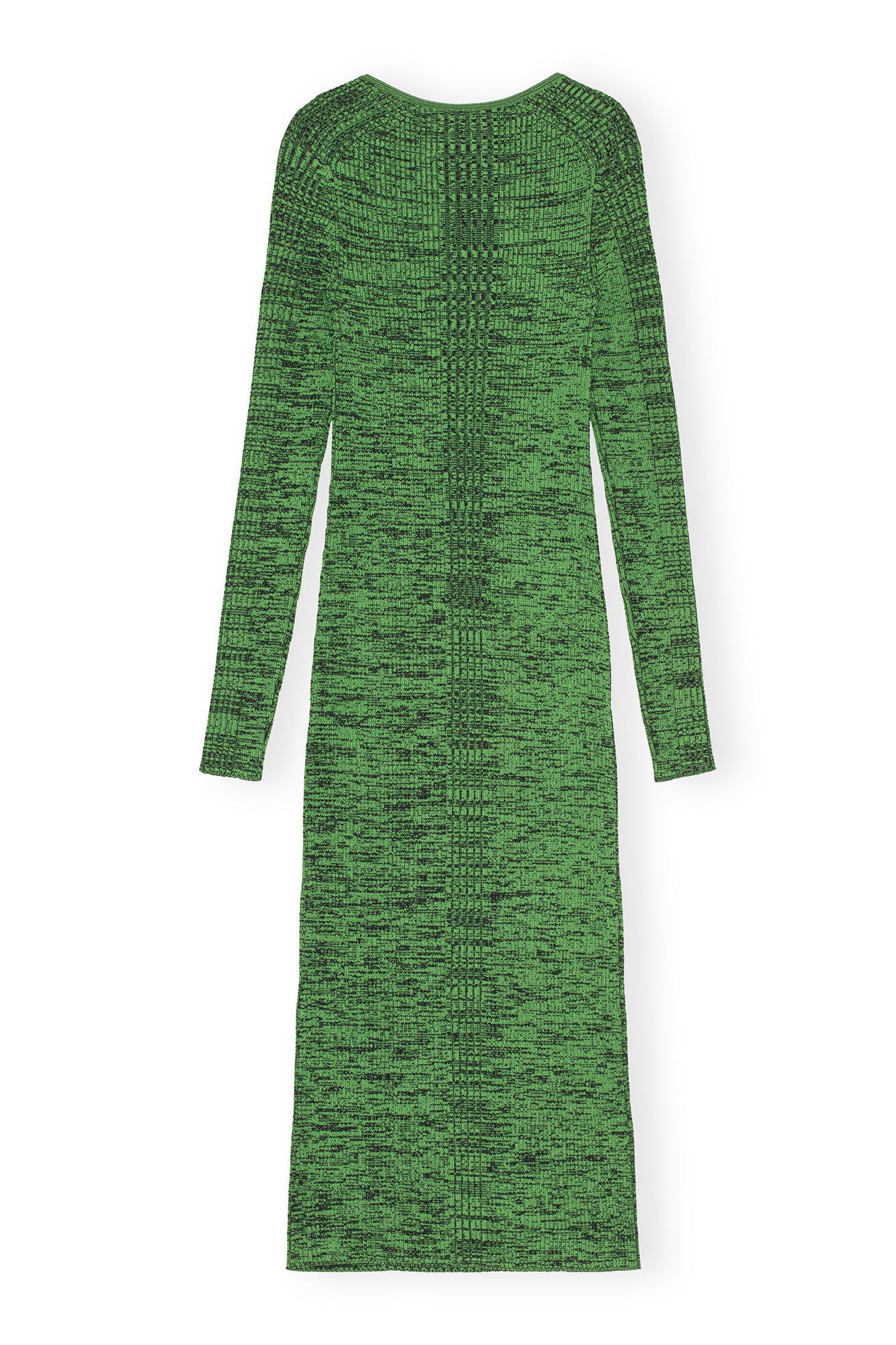 Melange Knit Dress | Kelly Green