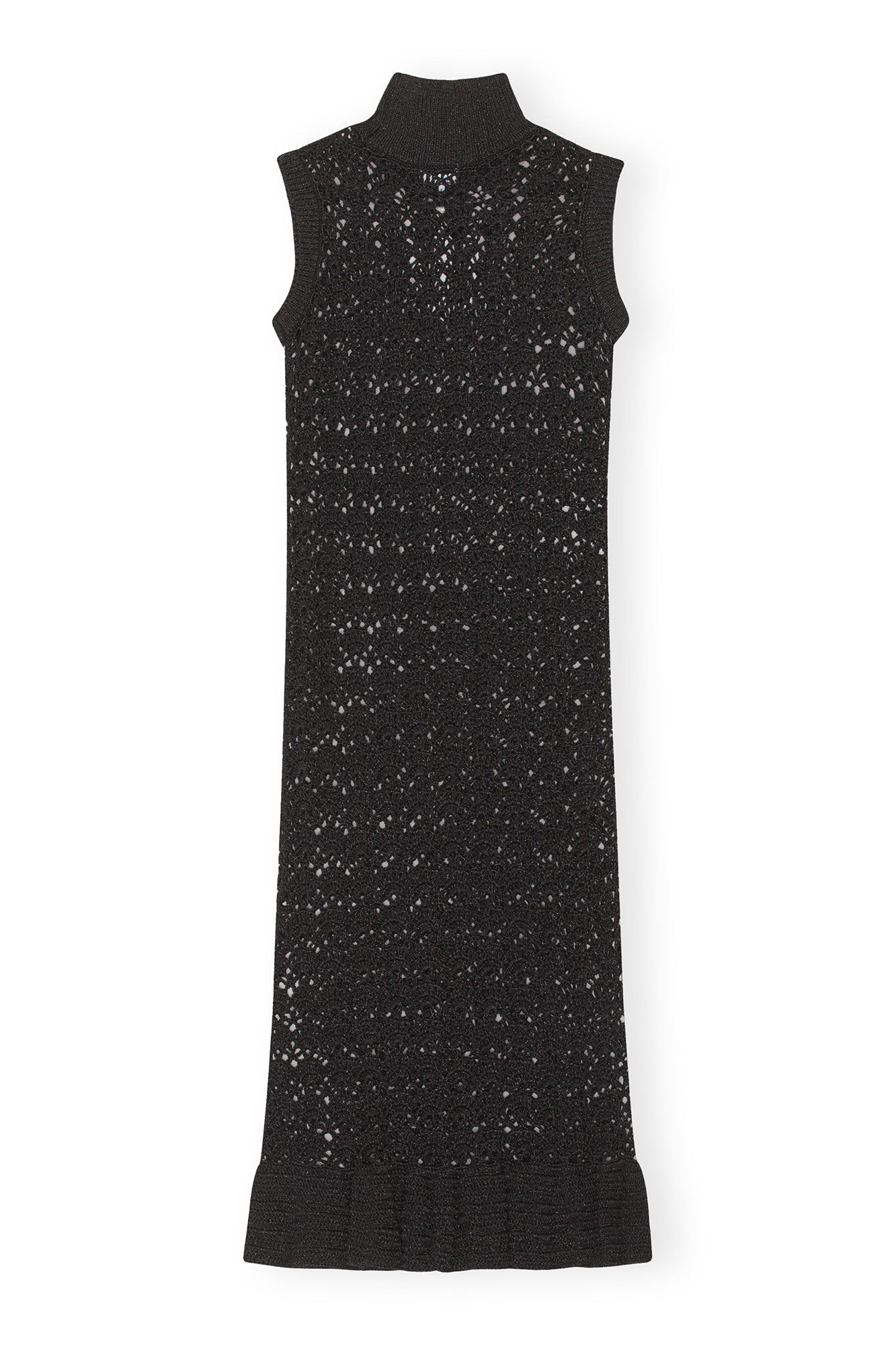 Highneck Dress | Black