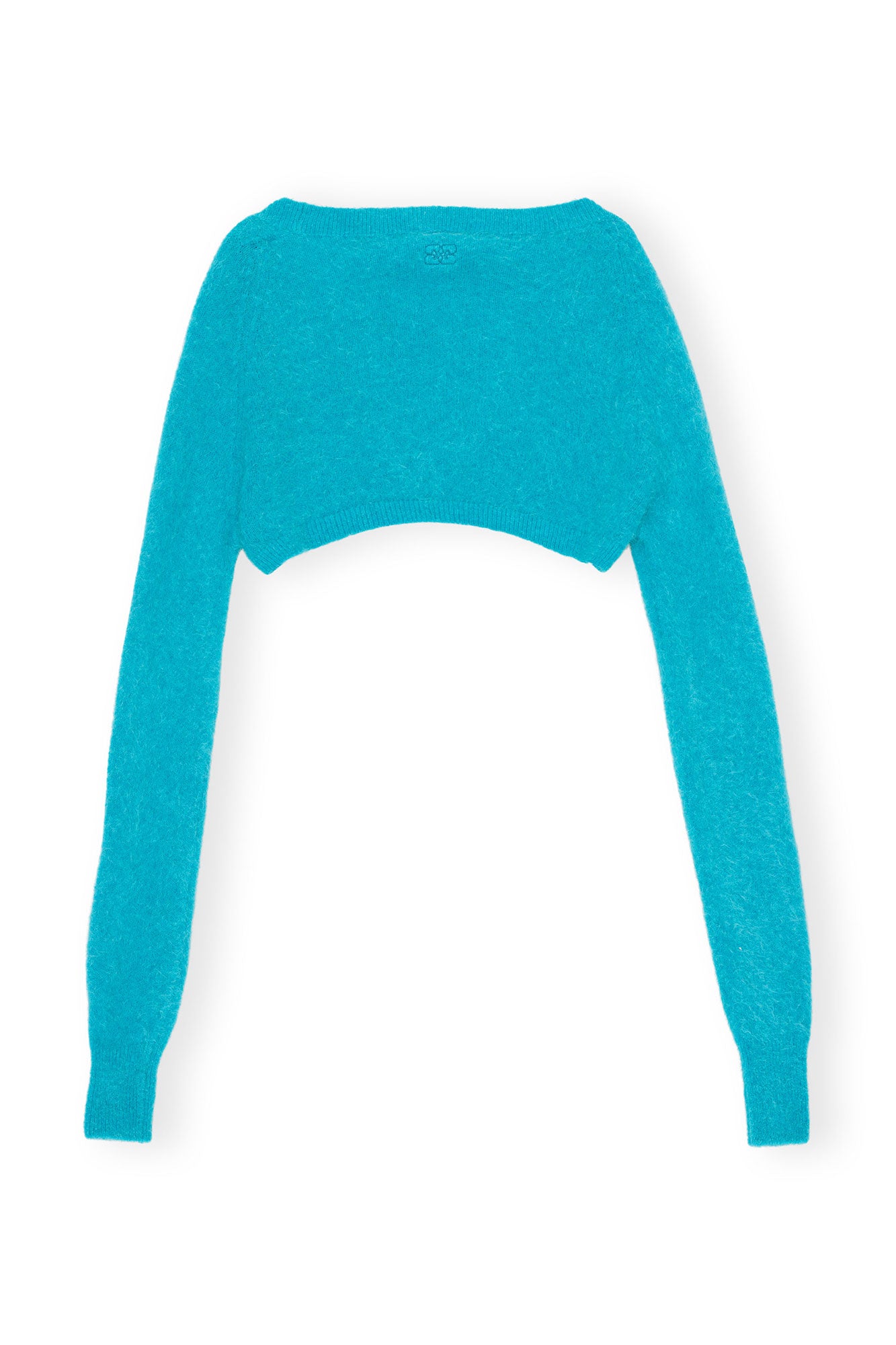 Brushed Alpaca Bolero | Blue Curacao