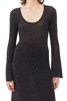 Sparkle Rib Maxi Dress | Multicolor