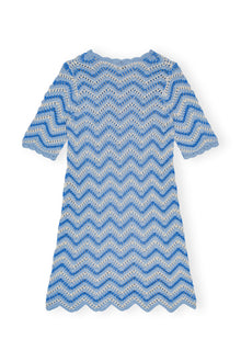 Cotton Crochet Mini Dress | Heather