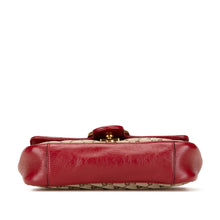 Gucci | Pre-Owned Small GG Marmont GG Matelasse Diagonal Canvas Shoulder Bag | Brown/Beige