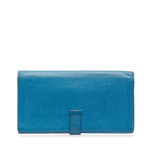 Hermès Pre-Owned Epsom Bearn Wallet | Women | Blue