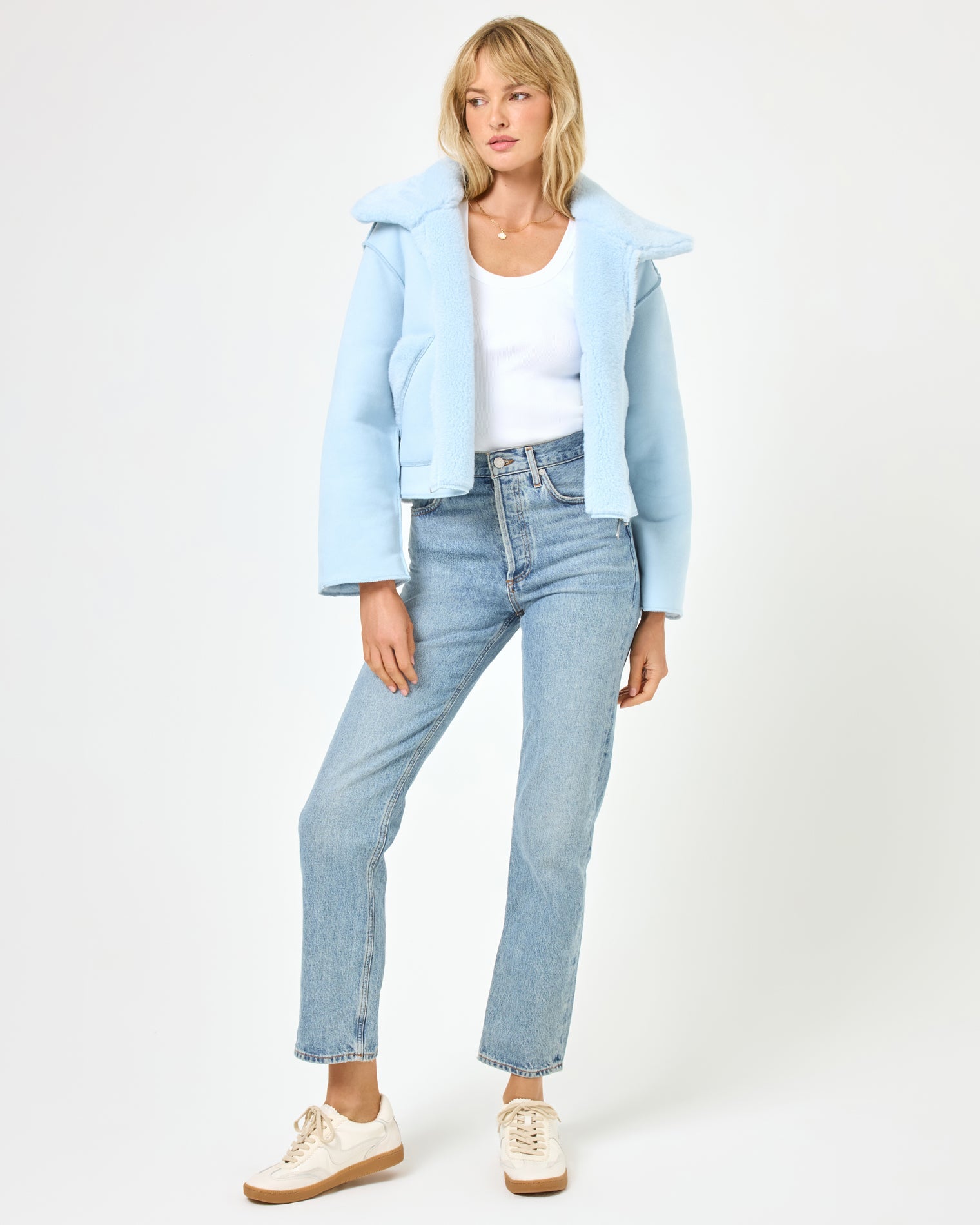 Kalina Jacket | Ice Blue