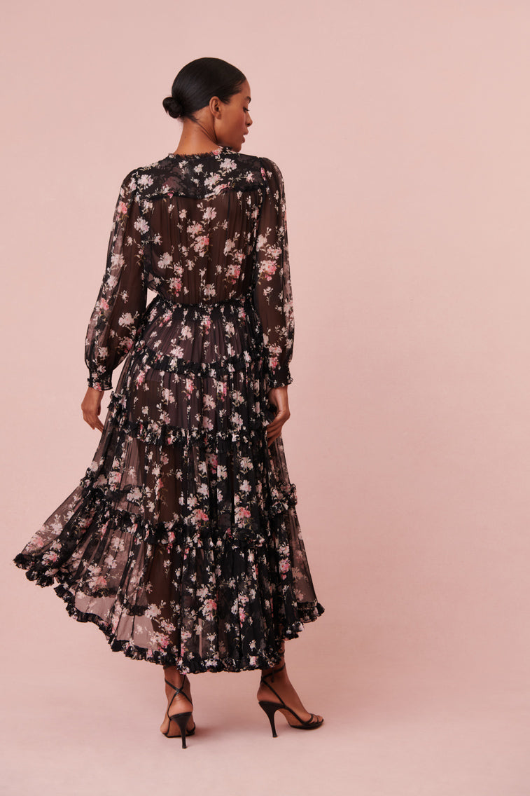 Womens | Kailo Midi Dress | Aurora Nights