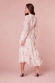 Womens | Kailo Midi Dress | Warm Pink Cloud