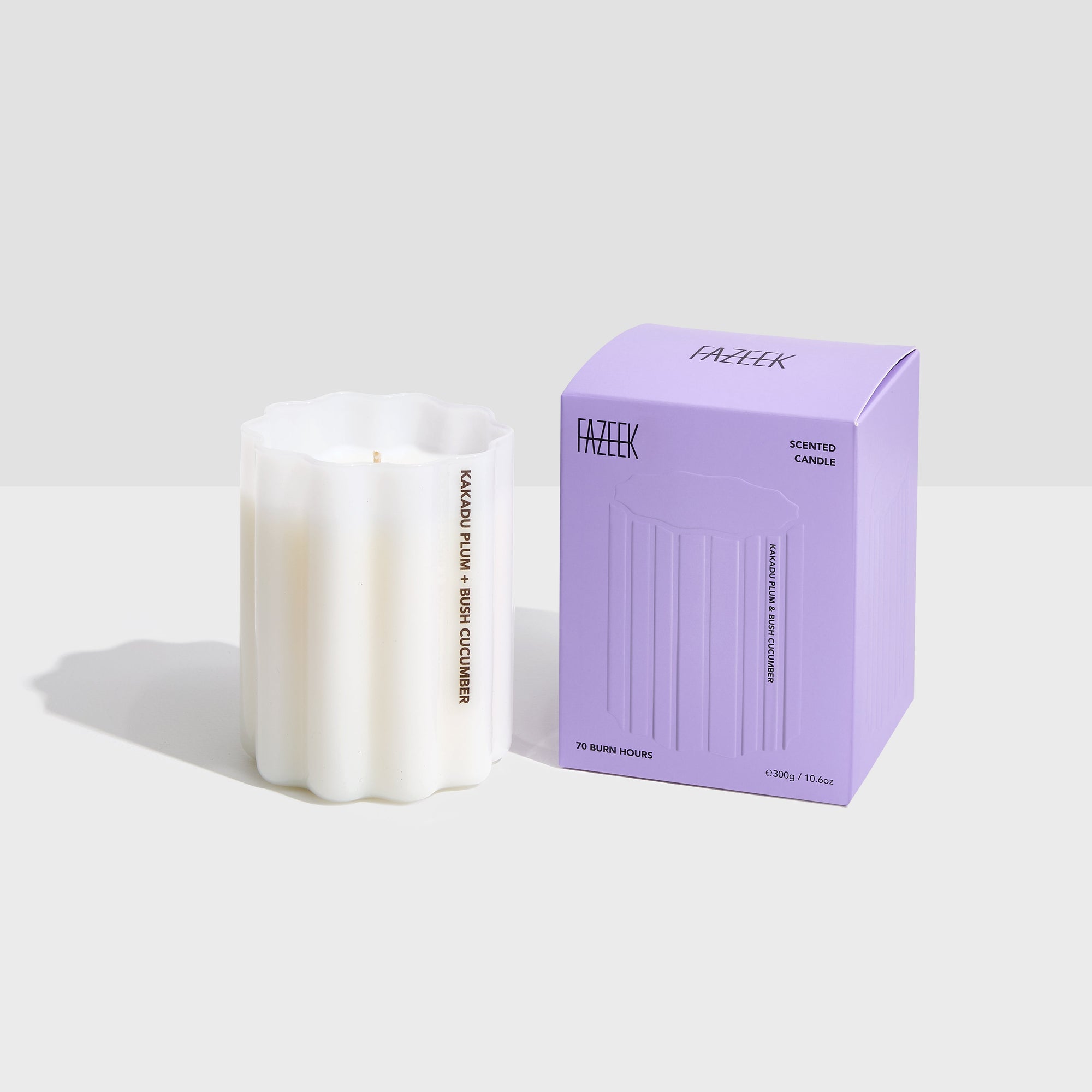 Wave Candle | Kakadu Plum/Bush Cucumber