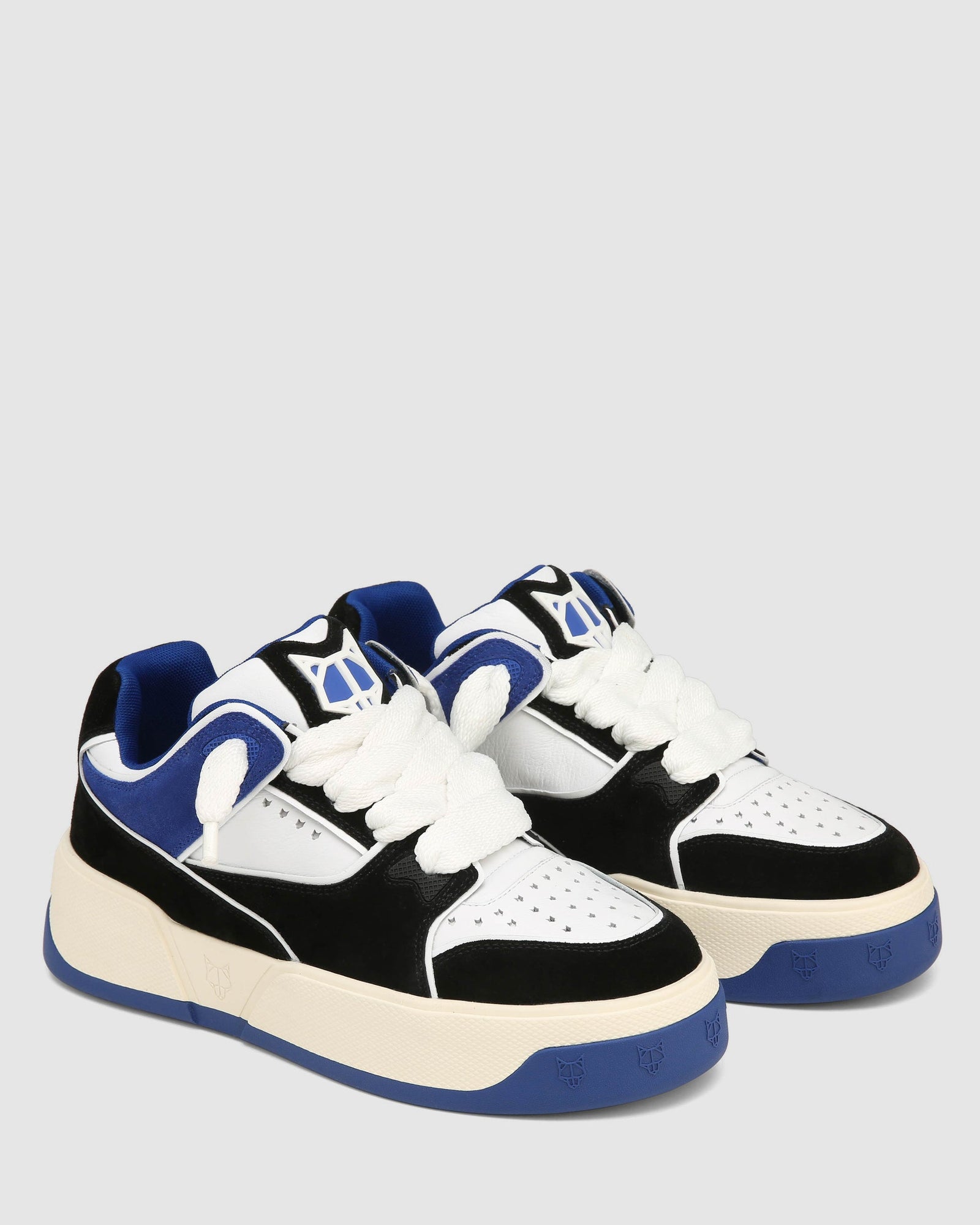 Mens | Kash Nubuck Leather Sneaker | Blue