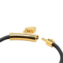 Hermès | Pre-Owned Gold Plated Cadena Heart Charm Bracelet | GoldBlack