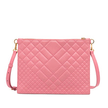 Versace | Pre-Owned Quilted Medusa Crossbody | Pink
