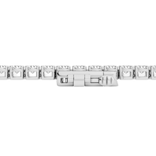 Womens | Tennis Bracelet - I | 14K White Gold | 3 CTW Round Cut Lab Grown Diamond | F-VS2