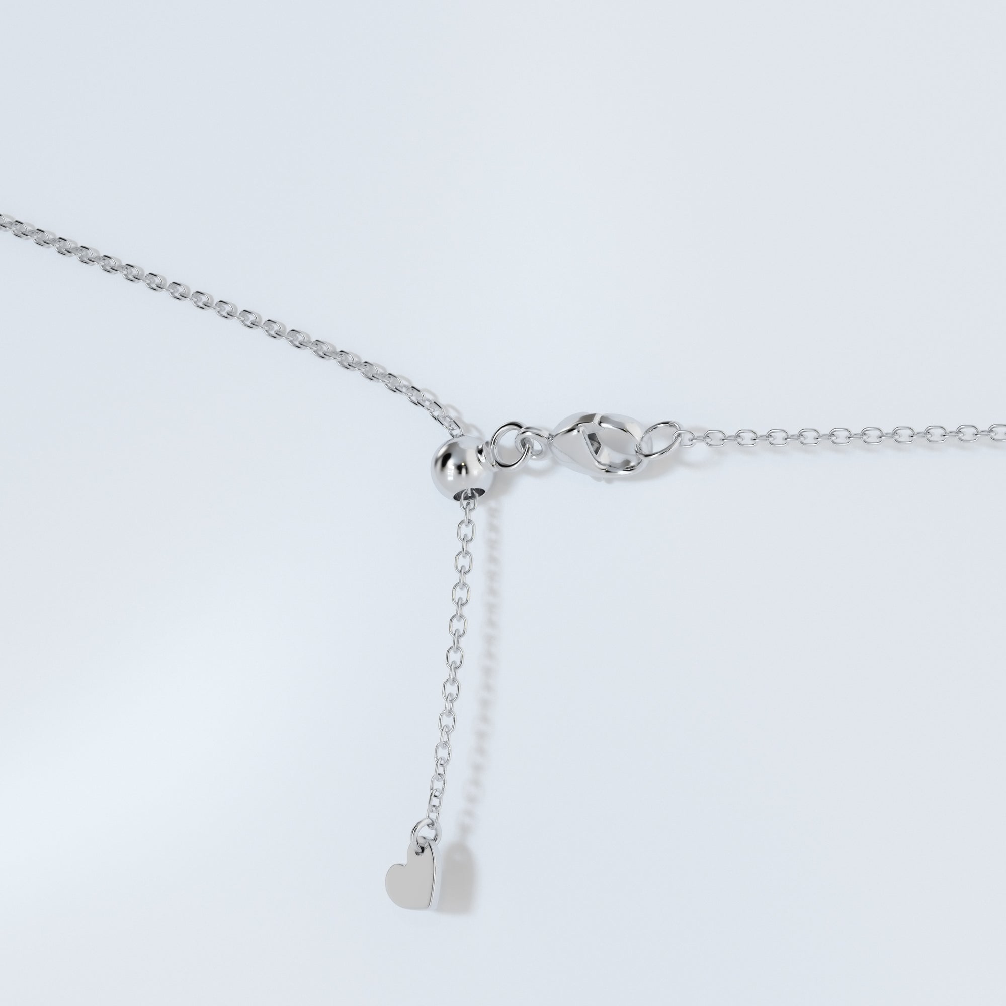 Womens | Solitaire Pendant Necklace | 14K White Gold | 2 CTW Round Cut Lab Grown Diamond | F-VS2
