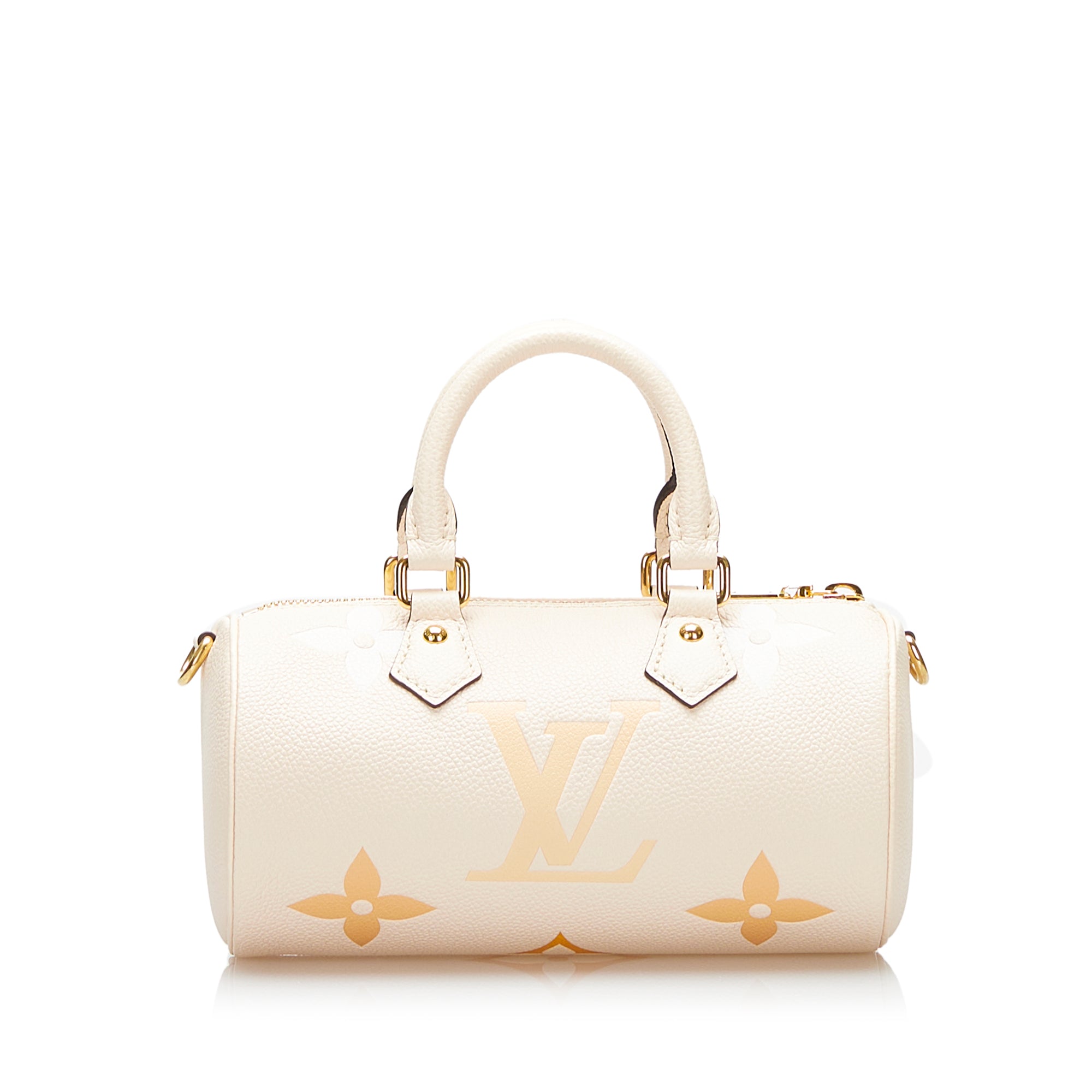 Louis Vuitton Pre-Owned Monogram Papillon BB | Women | Brown x Beige