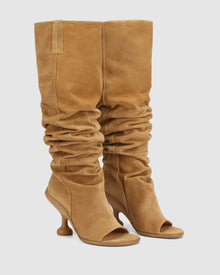 Womens | Kind Cow Suede Boot | Camel