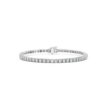 Womens | Tennis Bracelet - I | 14K White Gold | 5 CTW Round Cut Lab Grown Diamond | G-SI