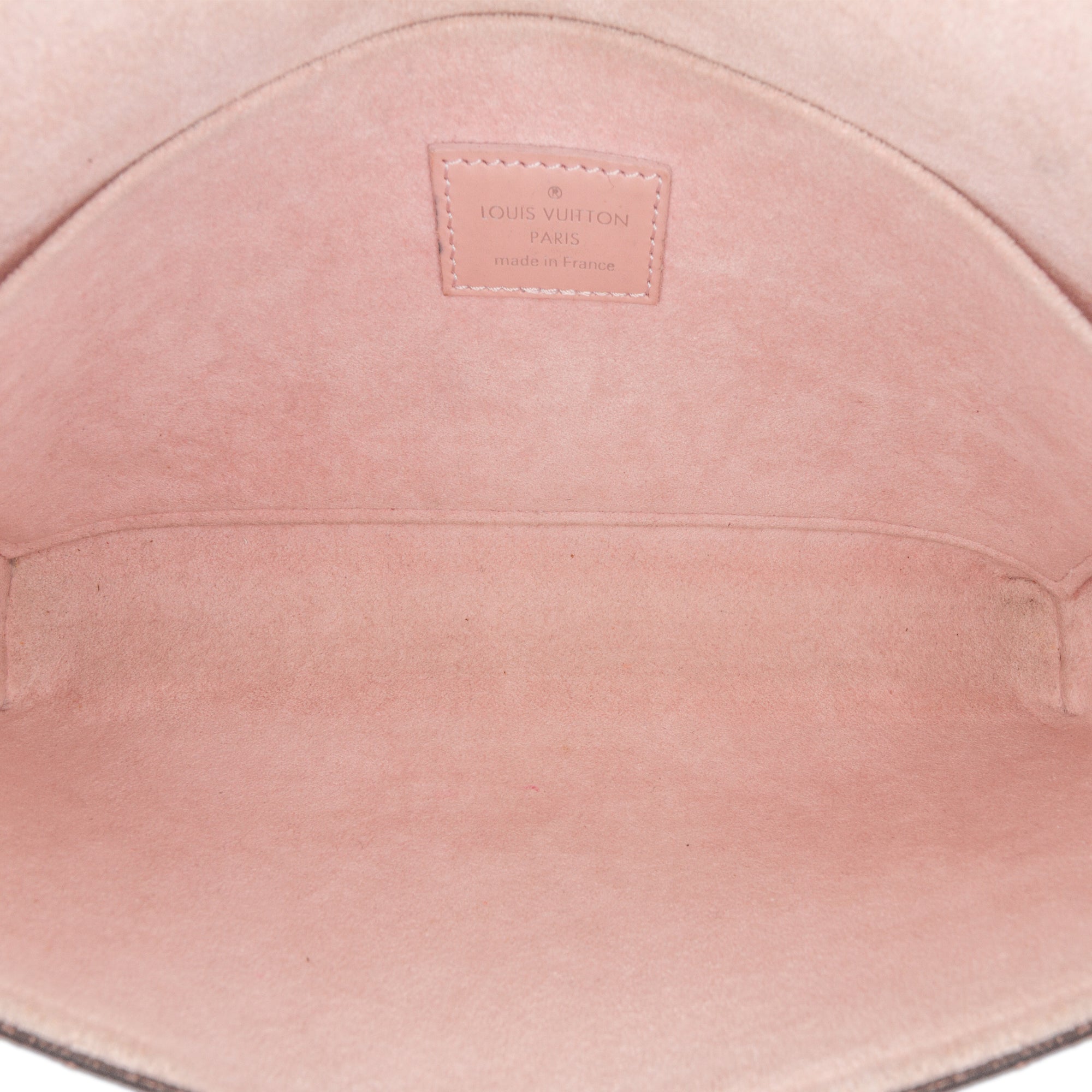 Louis Vuitton | Pre-Owned Epi Pochette Felicie with Silver Button | Pink