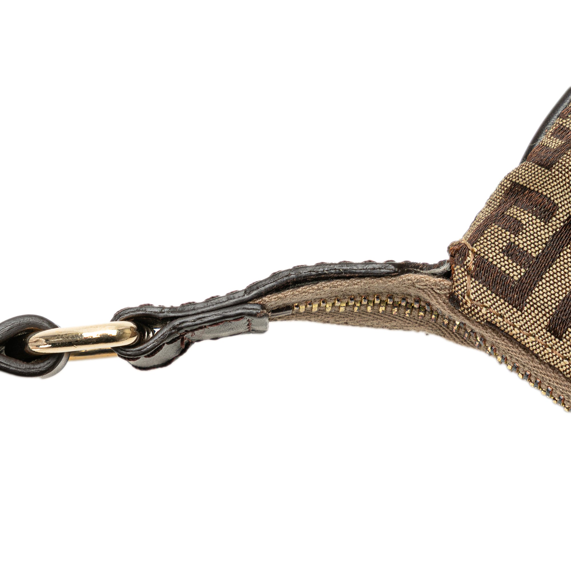 Luxclusif | Fendi | Pre-Owned Zucchino Canvas Crossbody - VI | Beige