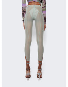 KNWLS | Women | Trouser With Underwear Finishings | Sage Green