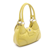 Prada | Pre-Owned Nappa Soft Padded Re Edition 2002 Moon Satchel | Yellow