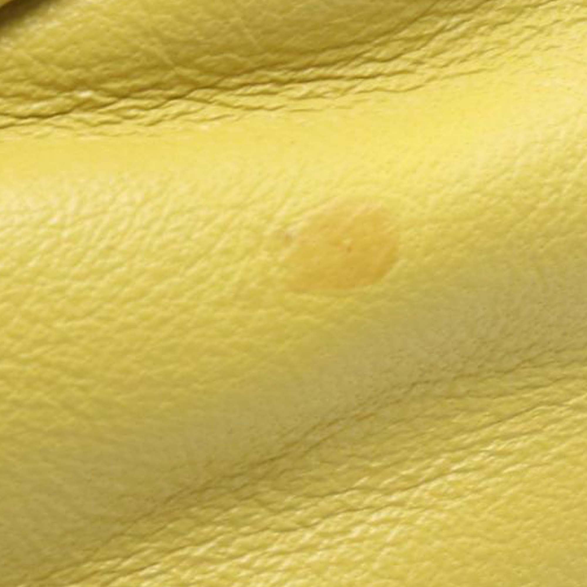 Prada | Pre-Owned Nappa Soft Padded Re Edition 2002 Moon Satchel | Yellow