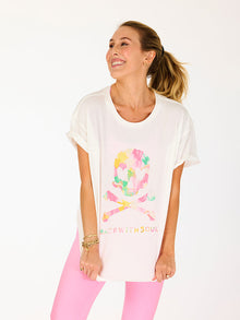 Women | Kerri Rosenthal | Made with Soul Tee | White
