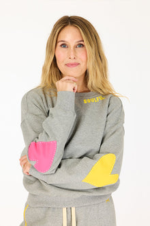 Women | Kerri Rosenthal | Ex BF Soulful Sweatshirt | Heather Grey