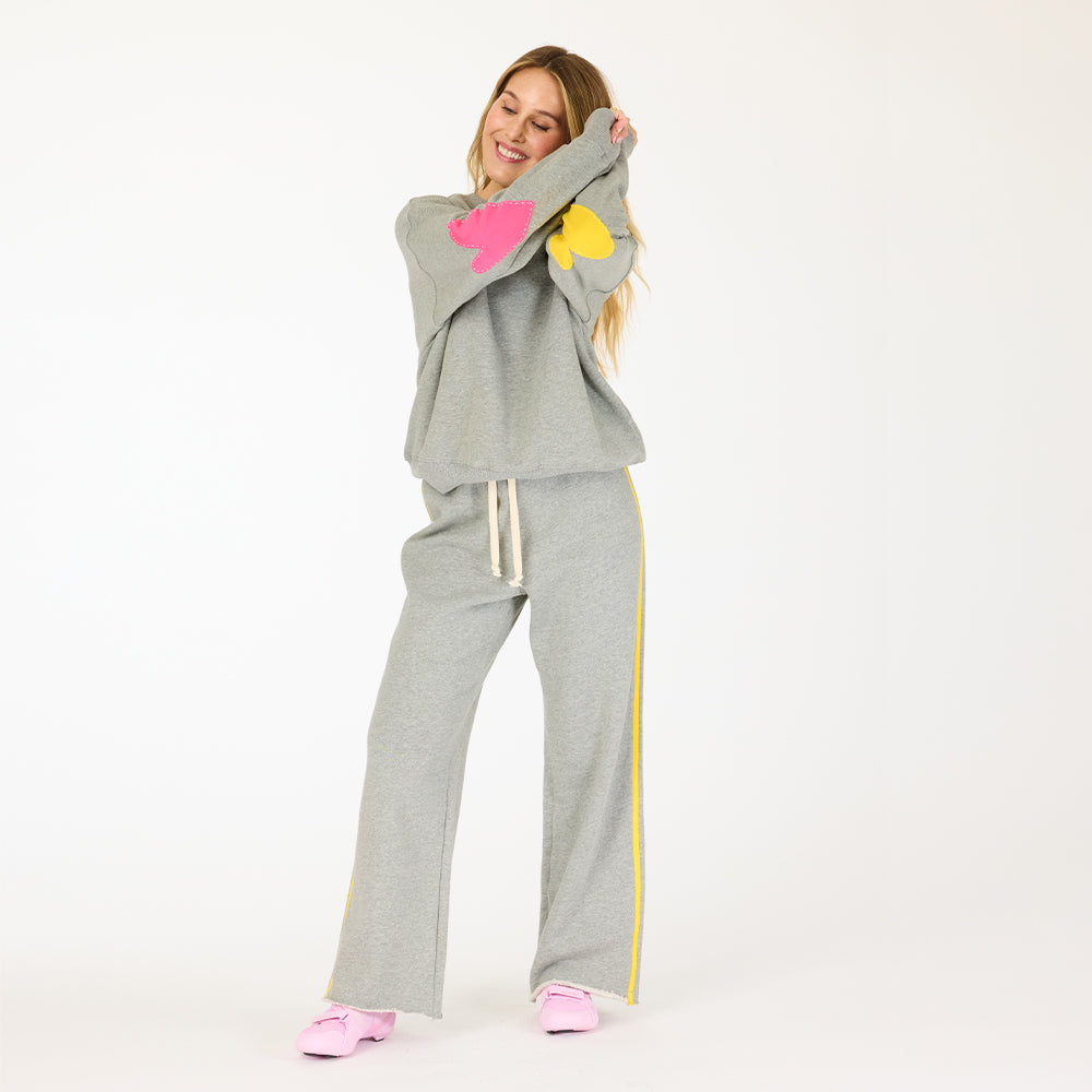Kerri Rosenthal | Weekend Sweatpant | Heather Grey