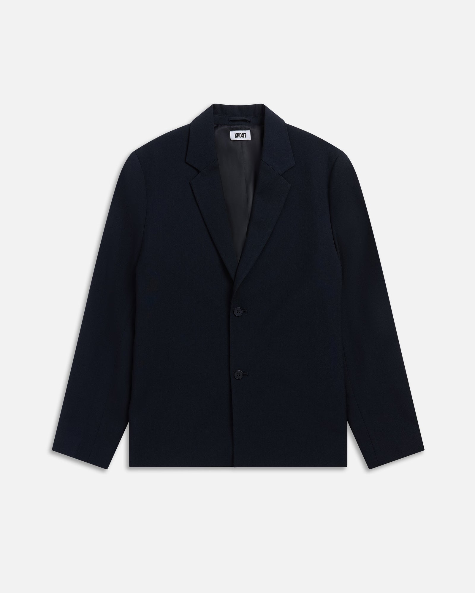 Eco Double-Button Blazer | Blue