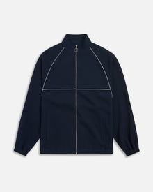 Piping Track Jacket | Blue