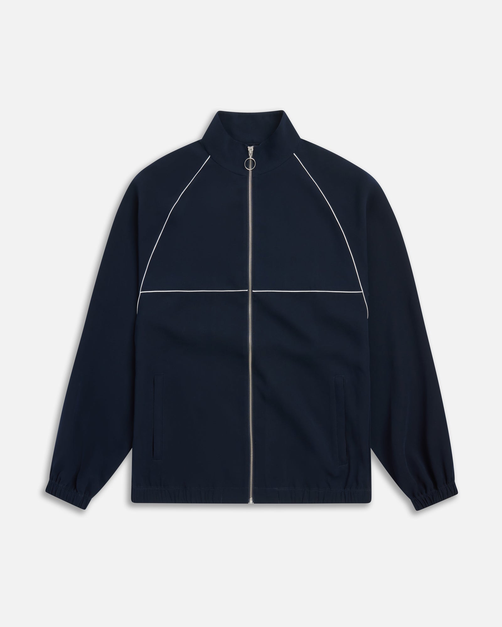 Piping Track Jacket | Blue