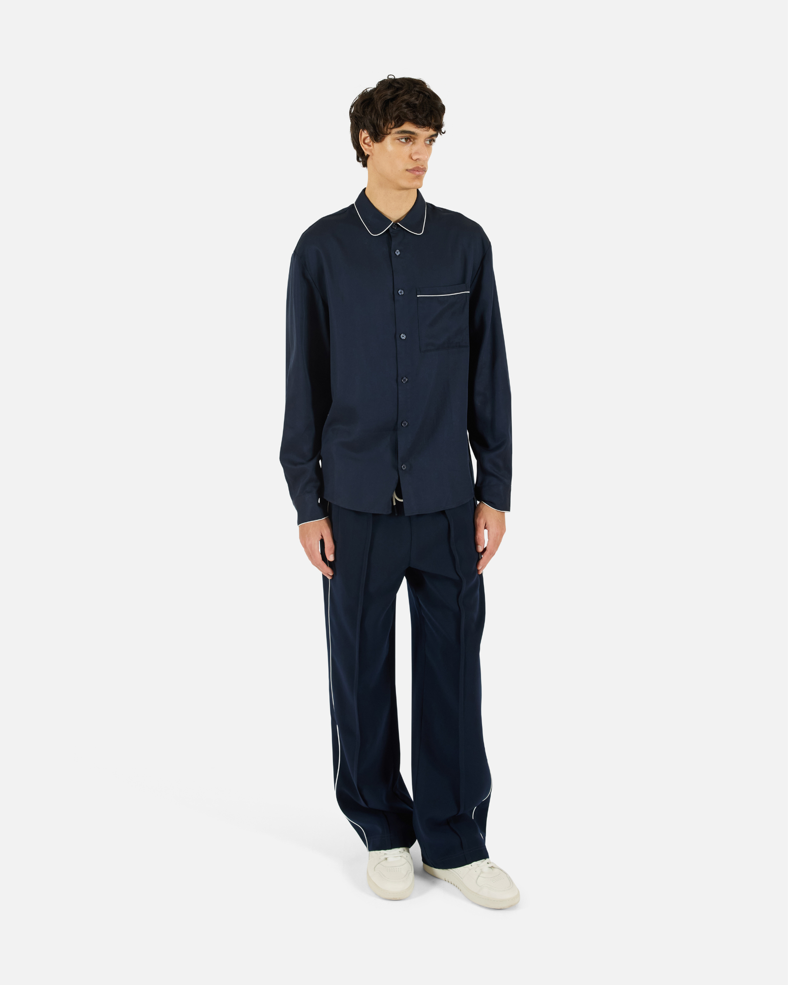 Jordan Piping Shirt | Blue