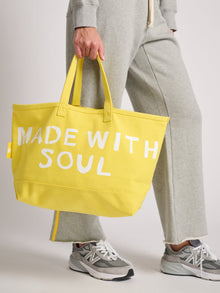Kerri Rosenthal | Made With Soul Tote | Yellow